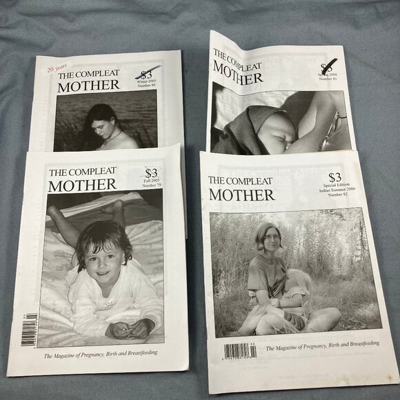 Compleat Mother Magazine 4 Issues 2005-06 #79 80 81 82 Pregnancy & Birth - Picture 1 of 5